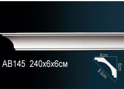 ПУ Перфект Карниз  60х60х2400 AB145 1.50.192  