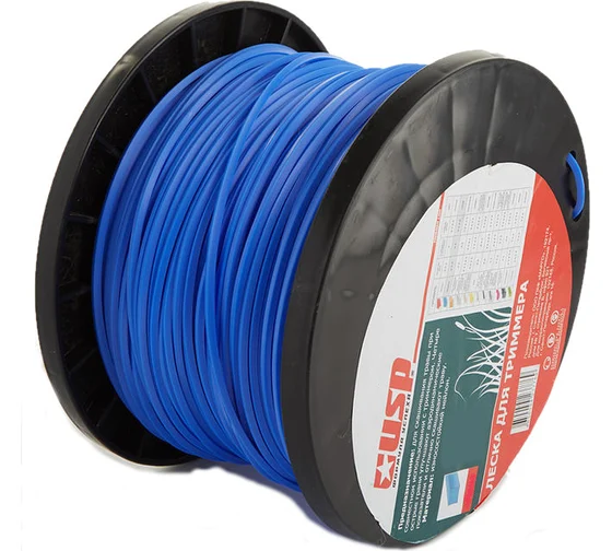 Леска для триммера 3,0х120м квадрат Usp