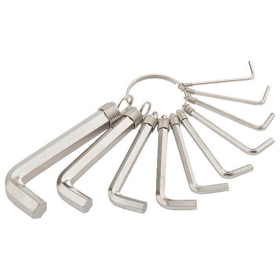 Набор ключей имбусовых Hex 1,5-10,0мм 10шт Sparta