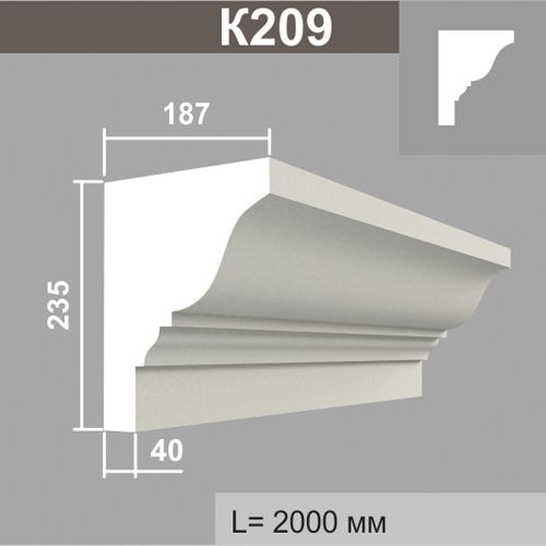 ФД Джем карниз К209