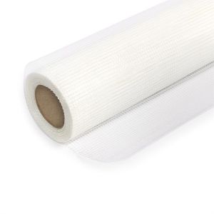 Сетка стеклотканевая 160г/м2 фасадная  5,0х5,0мм 1х50м белая Master 2000