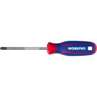 Отвертка PH1х 75мм Cr-V Workpro----