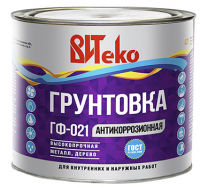 Грунт ГФ-021 светло-серый 1,8кг Витеко