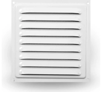 Решетка вентиляционная металл 200х200 с сеткой Zernberg