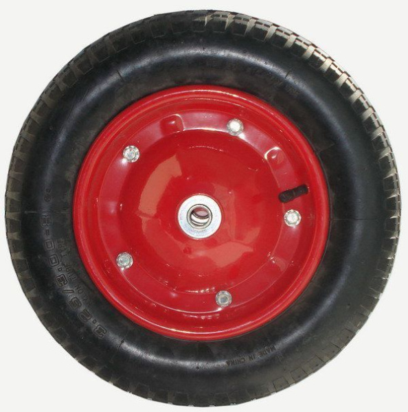 Колесо запасное для тачки пневмо ось 16мм 3,5-8 Belamos