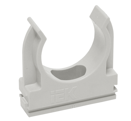 Клипса к трубе гофриров.20 ПНД серая IEK