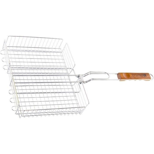 Решетка-гриль 260х320х65 хромированная Palisad