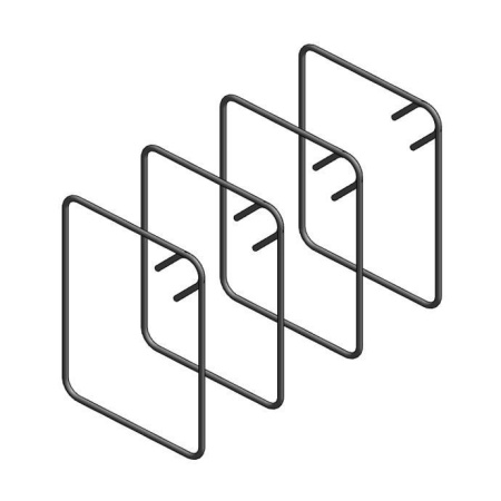 Хомут из арматуры 60х30