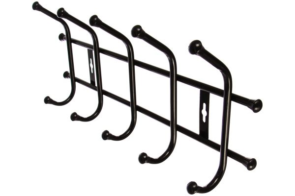 Вешалка настенная 5 крючков ВН5/А медный антик Nika