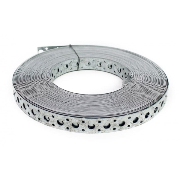 Перфолента 20х0,55 25м оцинк