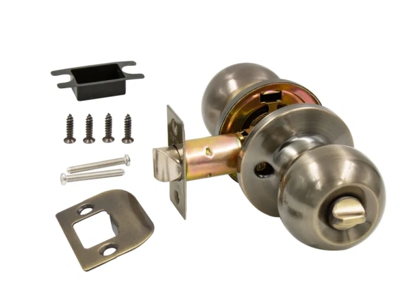 Защелка круглая фиксатор Z1-A  бронза АВ Damx