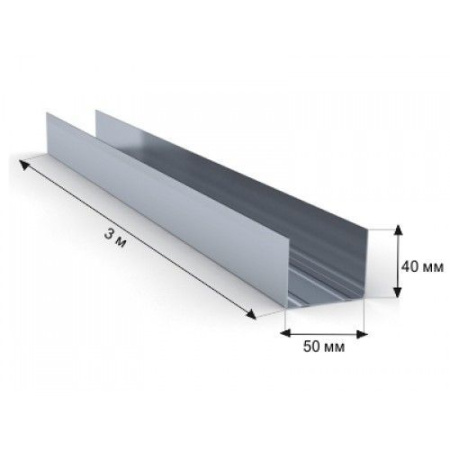 Профиль  50х40х0,5мм 3м Албес