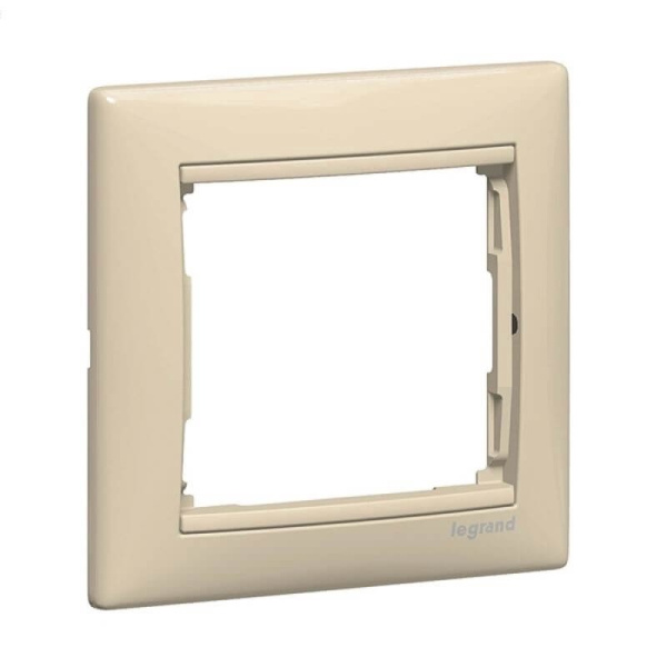 Рамка 1-местная крем Valena Legrand