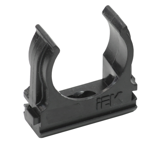 Клипса к трубе гофриров.16 ПНД черная IEK