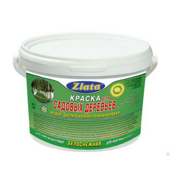 Краска для деревьев 2,7кг Zlata